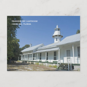 Seahorse Key Lighthouse Postcard Briefkaart