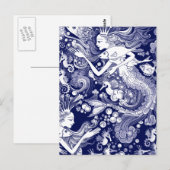 Seahorse Kingdom Briefkaart (Voorkant / Achterkant)