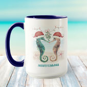Seahorse Kiss Mistletoe Kustkerst Mok