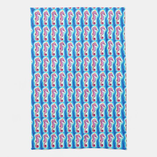 Seahorse Kitchen Towel Theedoek (Verticaal)
