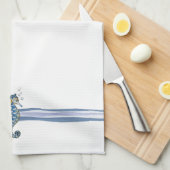 Seahorse - Kitchen Towel Theedoek (Quarter Fold)