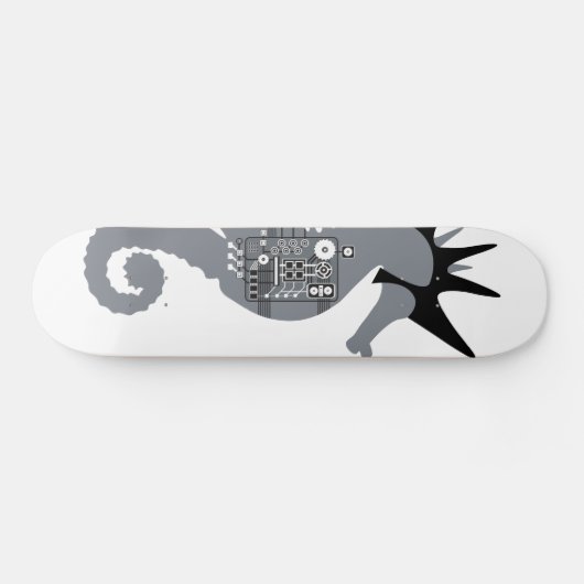 Seahorse Knight Skateboard Deck (Horizontaal)