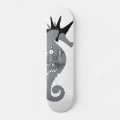 Seahorse Knight Skateboard Deck (Voorkant)