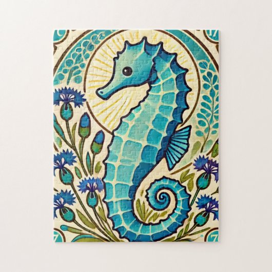 Seahorse Legpuzzel (Verticaal)