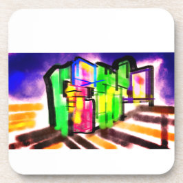 Seahorse love  bier onderzetter