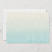 Seahorse Love Nautical Wedding Save the Date (Achterkant)