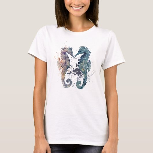 Seahorse Love T-shirt (Voorkant)