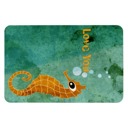 Seahorse Magneet (Horizontaal)