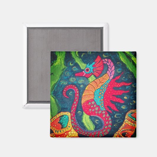 Seahorse Magnet (Voorkant / Achterkant)
