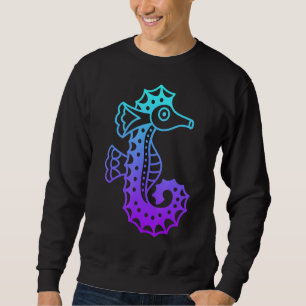 Seahorse Mandala Aesthetiek Trui