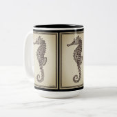 "Seahorse" met twee tonels van 15 oz. hoge mok (Voorkant links)