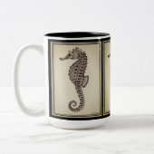 "Seahorse" met twee tonels van 15 oz. hoge mok (Links)