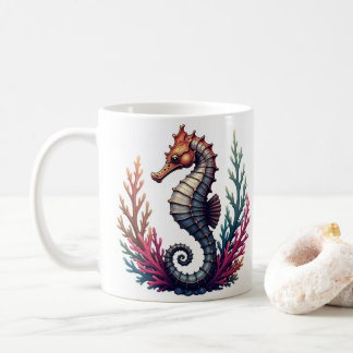 Seahorse Mok - Ocean Animal Coffee Cup