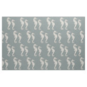 Seahorse Nautical Pattern Stof (Yard (91,4 cm))