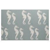Seahorse Nautical Pattern Stof (Fat Quarter)
