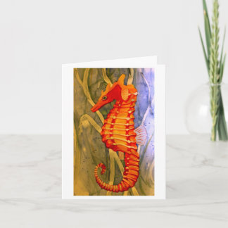 Seahorse Note Cards Kaart