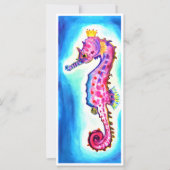 SEAHORSE NOTE KAART (Voorkant)