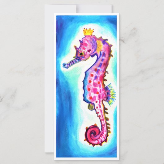 SEAHORSE NOTE KAART (Voorkant)