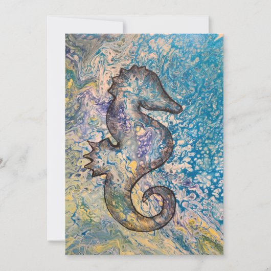 Seahorse Note-kaarten Bedankkaart (Voorkant)