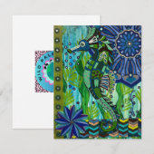 Seahorse Notitiekaartje (Voorkant / Achterkant)