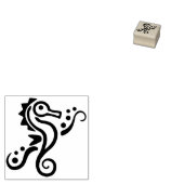 Seahorse Ocean Life Sea Tropical Rubberstempel (Gestempeld)
