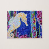 Seahorse Painting Legpuzzel (Horizontaal)