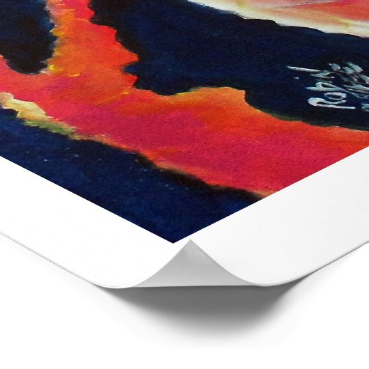 Seahorse Pair Poster (Hoek)