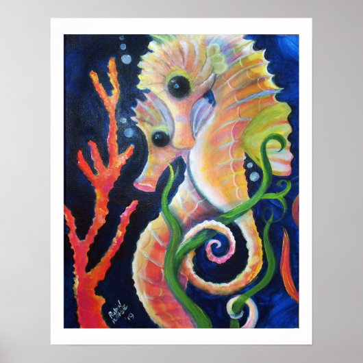 Seahorse Pair Poster (Voorkant)