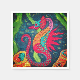 Seahorse Papier Servet