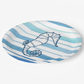 Seahorse Papieren Bordje (Gekanteld)