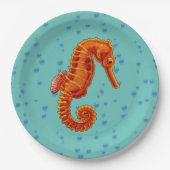 Seahorse Papieren Bordje (Voorkant)
