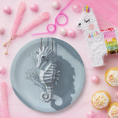 Seahorse Papieren Bordje (Feest)