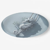 Seahorse Papieren Bordje (Gekanteld)