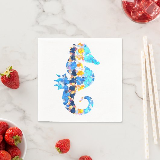 Seahorse Papieren servetten