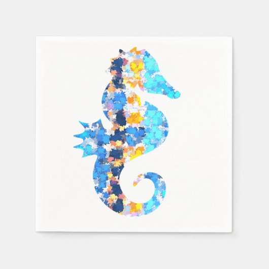 Seahorse Papieren servetten (Voorkant)