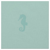 Seahorse Pattern Fabric Stof (Close Up)
