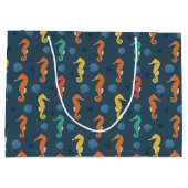 Seahorse Pattern Groot Cadeauzakje (Achterkant)