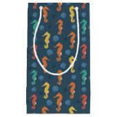 Seahorse Pattern Klein Cadeauzakje (Voorkant)