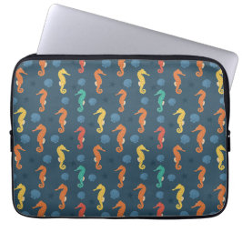 Seahorse Pattern Laptop Sleeve
