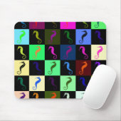 Seahorse Pattern Multicolond Muismat (Met muis)