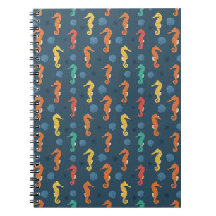 Seahorse Pattern Notitieboek