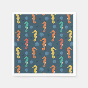 Seahorse Pattern Servet