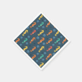 Seahorse Pattern Servet (Hoek)