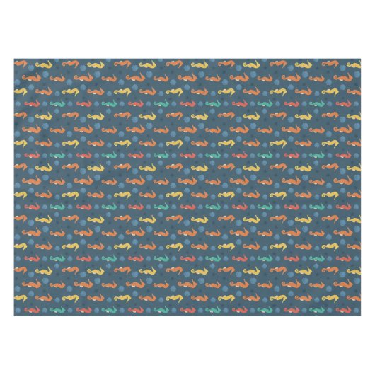Seahorse Pattern Tafelkleed (Voorkant (Horizontaal))