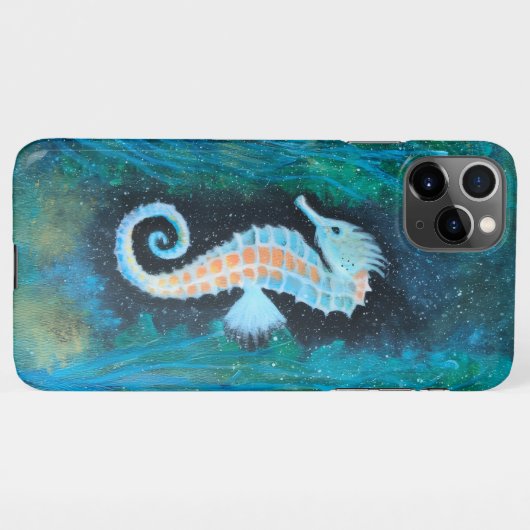 Seahorse Phone Case iPhone Hoesje (Achterkant horizontaal)