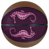 Seahorse Pink Basketbal (Voorkant)