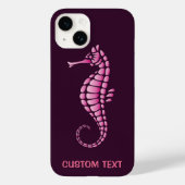 Seahorse Pink Case-Mate iPhone Case (Achterkant)