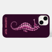 Seahorse Pink Case-Mate iPhone Case (Achterkant (horizontaal))