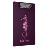 Seahorse Pink Klembord (Rechts)