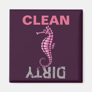 Seahorse Pink Magneet